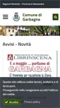 Mobile Screenshot of comune.garbagna.al.it